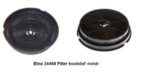 Etna 34468 Filter koolstof -rond- verkrijgbaar bij ANKA