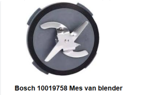 Bosch 10019758 Mes van blender verkrijgbaar bij ANKA