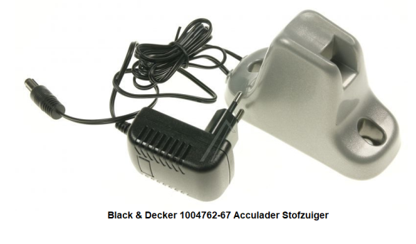 Black & Decker 1004762-67 Acculader Stofzuig verkrijgbaar bij ANKA ONDERDELEN