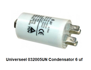 Universeel 032005UN Condensator 6 uf verkrijgbaar bij ANKA