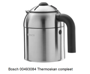 00493084 Bosch Thermoskan compleet verkrijgbaar bij ANKA
