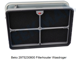 Beko 2975230800 Filterhouder Wasdroger verkrijgbaar bij ANKA
