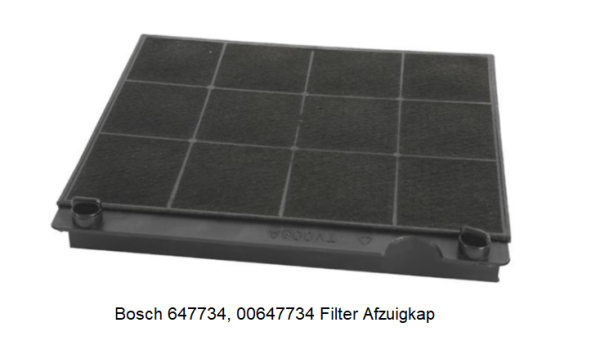 Bosch 00647734 Filter Afzuigkap verkrijgbaar bij ANKA
