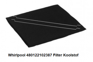 Whirlpool 480122102387 Filter Koolstof verkrijgbaar bij ANKA