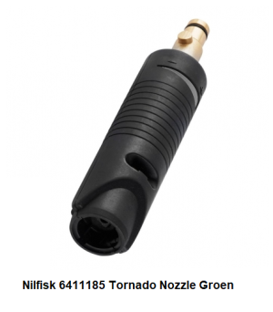 Nilfisk 6411185 Tornado Nozzle Groen verkrijgbaar bij ANKA