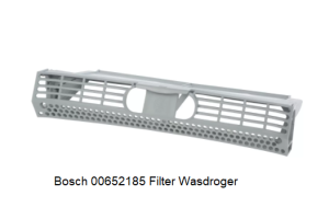 Bosch 00652185 Filter Wasdroger direct leverbaar door ANKA