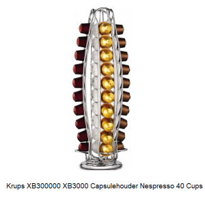 Krups XB300000 Capsulehouder Nespresso verkrijgbaar bij ANKA