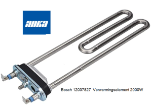 Bosch12037827 Verwarmingselement 2000W verkrijgbaar bij ANKA ONDERDELEN