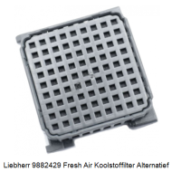 Liebherr 9882429 Fresh Air Koolstoffilter Alternatief