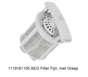AEG 1119161105 Filter Fijn direct verkrijgbaar bij ANKA