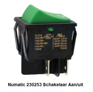 Numatic 230253 Schakelaar Aan/uit verkrijgbaar bij ANKA