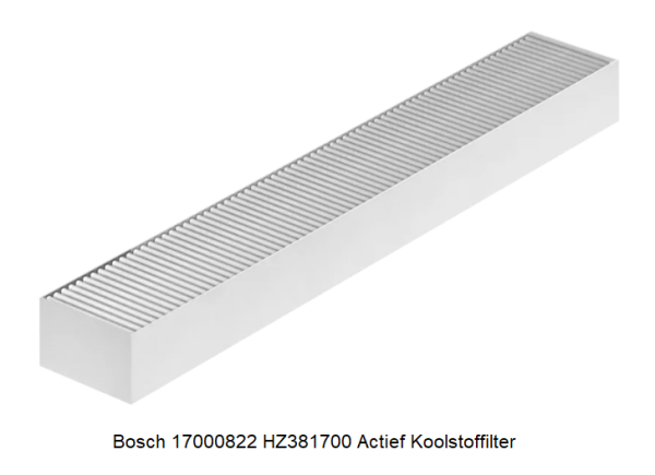Bosch 17000822 HZ381700 Actief Koolstoffilter verkrijgbaar bij ANKA