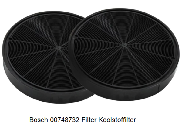 Bosch 748732, 00748732 Filter Koolstoffilter verkrijgbaar bij ANKA