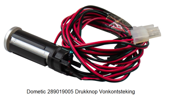 Dometic 289019005 Drukknop Vonkontsteking snel verkrijgbaar bij ANKA