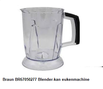 Braun BR67050277 Blender-kan Keukenmachine verkrijgbaar bij ANKA