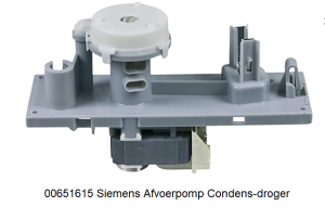 00651615 Siemens Afvoerpomp Condens-droger verkrijgbaar bij ANKA