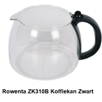Rowenta ZK310B Koffiekan Zwart