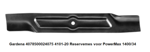 Gardena 4078500024075 4101-20 Reservemes voor PowerMax 1400/34 verkrijgbaar bij ANKA