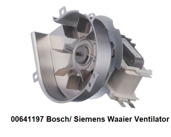 00641197 Bosch/ Siemens Waaier Ventilator verkrijgbaar bij ANKA