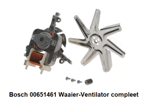 Bosch 00651461 Waaier-Ventilator compleet verkrijgbaar bij ANKA ONDERDELEN