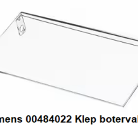 Siemens 00484022 Klep botervak