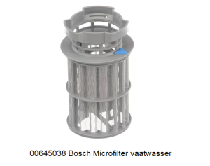 00645038 Bosch Microfilter vaatwasser verkrijgbaar bij ANKA