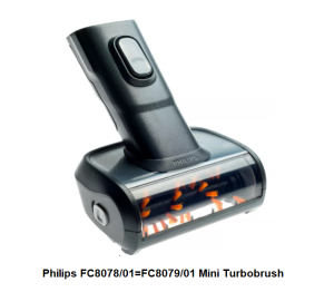Philips FC8078/01=FC8079/01 Mini Turbobrush verkrijgbaar bij ANKA