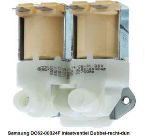 DC62-00024F Inlaatventiel Dubbel-recht-dun verkrijgbaar bij ANKA