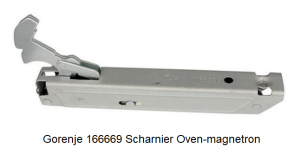 Gorenje 166669 Scharnier Oven-magnetron direct verkrijgbaar bij ANKA al 35 jaar leverancier