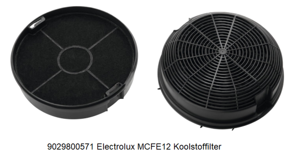 9029800571 Electrolux MCFE12 Koolstoffilter direct verkrijgbaar de specialist ANKA
