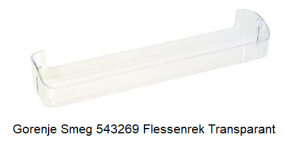 Gorenje 543269 Flessenrek Transparant verkrijgbaar bij ANKA