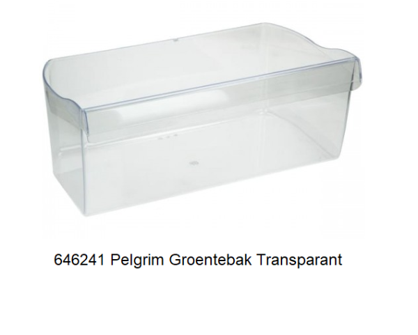 646241 Pelgrim Groentebak Transparant  direct verkrijgbaar bij ANKA