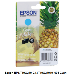 Epson EPST10G240-C13T10G24010 604 Cyan verkrijgbaar bij ANKA