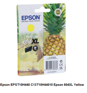 Epson EPST10H440-C13T10H44010 604XL Yellow verkrijgbaar bij ANKA