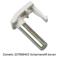 Dometic 207689403 Scharnierstift boven