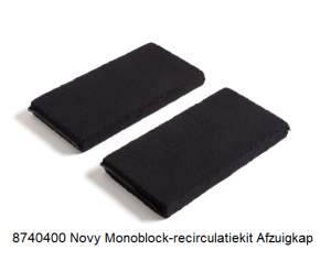 8740400 Novy Monoblock-recirculatiekit Fusion Pro Zwart verkrijgbaar bij ANKAS