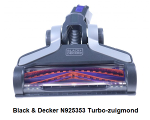 Black & Decker N925353 Turbo-zuigmond direct leverbaar