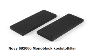 Novy 692060 Monoblock koolstoffilter verkrijgbaar bij de bekendste online onderdelen zaak