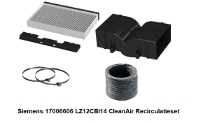 Siemens 17006606 LZ12CBI14 CleanAir Recirculatieset verkrijgbaar bij ANKA