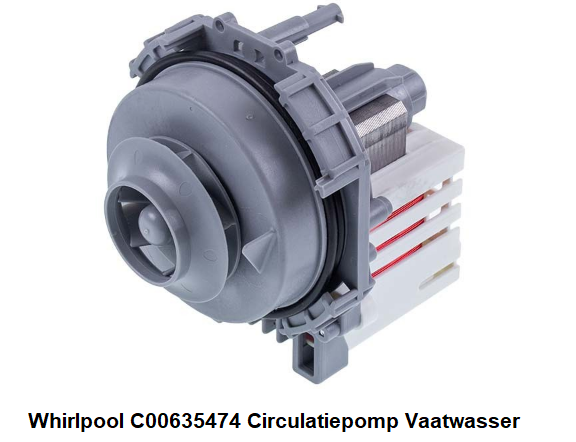 C00635474 Whirlpool/Indesit Circulatiepomp Vaatwasser verkrijgbaar bij ANKA