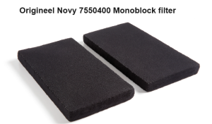 Origineel Novy 7550400 Monoblock filter verkrijgbaar bij ANKA
