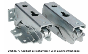 C00636779 Koelkast Set-scharnieren voor Bauknecht/Wirpool verkrijgbaar bij ANKA