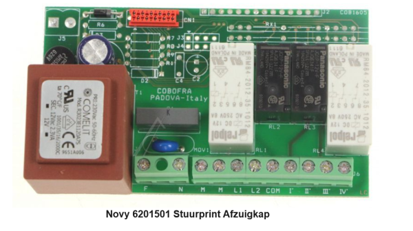 Novy 6201501 Stuurprint Afzuigkap verkrijgbaar bij ANKA