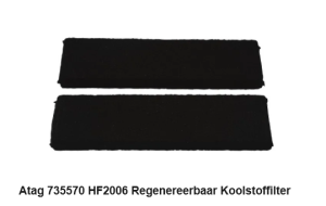 Atag 735570 HF2006 Regenereerbaar Koolstoffilter verkrijgbaar bij ANKA