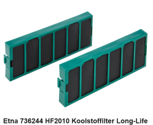 Etna 736244 HF2010 Koolstoffilter Long-Life, 2 Stuks direct verkrijgbaar bij ANKA