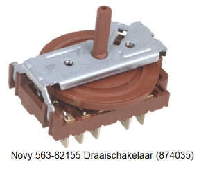 Novy 563-82155 Draaischakelaar (874035) verkrijgbaar bij ANKA