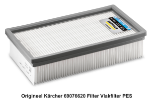 Origineel Karcher 69076620 Filter Vlakfilter PES verkrijgbaar bij ANKA