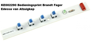 KE002290 Bedieningsprint Brandt Fagor Edessa van Afzuigkap verkrijgbaar bij ANKA