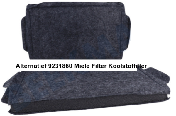 Alternatief 9231860 Miele Filter verkrijgbaar bij ANKA