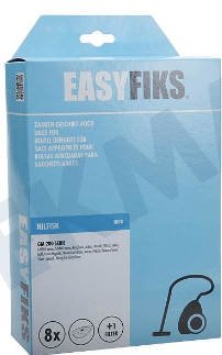 81846000 Nilfisk stofzuigerzakken  dubbelwandig 6,5ltr. X100